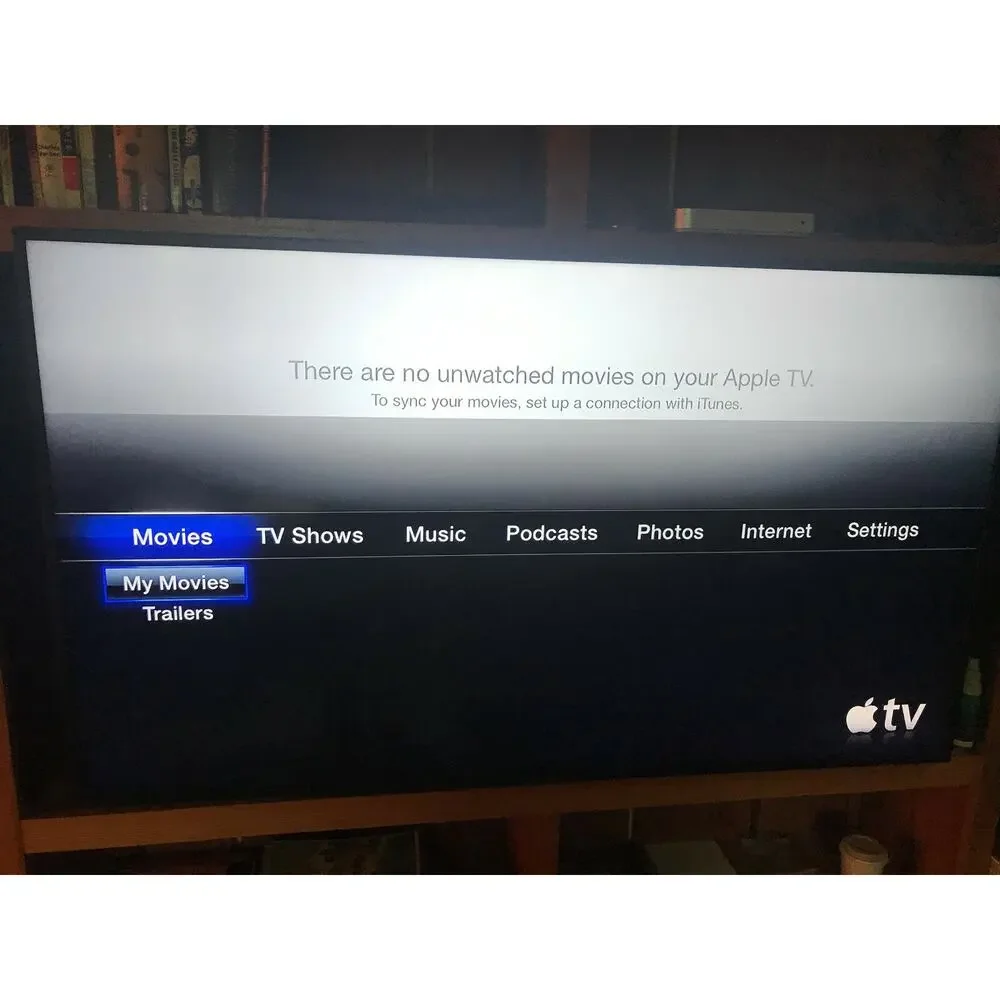 Apple TV (1st Generation) 160GB Media Streamer - A1218 No Remote No Plug WORKS